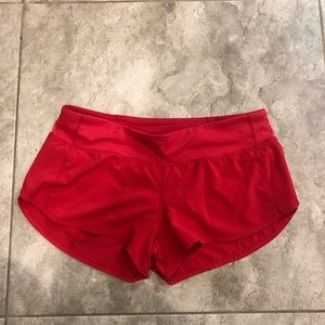 Luluemon Speed Up Shorts 2.5”